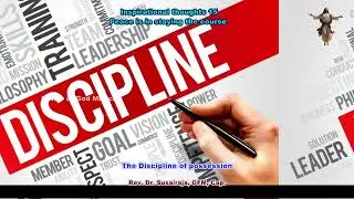 Inspirational thoughts 15 Peace is in staying the course  15 Jan 2026 Rev. Dr. Susairaja, OFM, Cap.