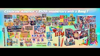 Winda&Bright Star Fireworks 2026 New Items Virtual Demo