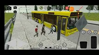 Поездка на MAZ 107.468 в Proton Bus Simulator.