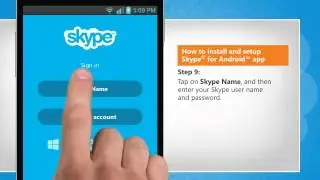 How to install and setup Skype&reg; for Android&trade; app on LG L9