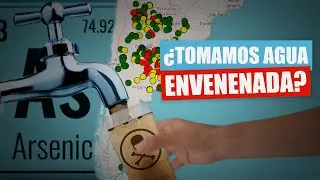 As&iacute; se ve el mapa del ARS&Eacute;NICO en el AGUA CORRIENTE de la Argentina.