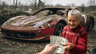 I Bought a FLOOD-DAMAGED FERRARI 458 for $500 &ndash; Than Restored It | Full ASMR Restoration