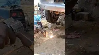 Is it advisable to use Arc Welding to weld car body work?#bodyworks #welder #welding #repair #shorts