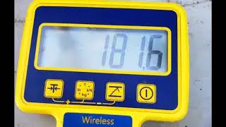 181.6Te load test on knuckle boom crane