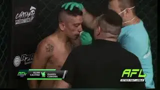 AFL 002,Monterrey Daniel corona vs Alan castro 22 de oct, 2020