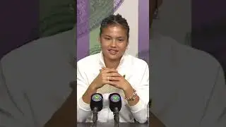 Emma Raducanu giving a great answer in her press conference | 29 June &lsquo;22 #emmaraducanu #wimbledon