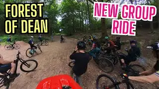 FOREST OF DEAN MTB 💥New Group ride, did I survive🤣
