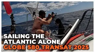 Sailing the Atlantic Alone: Globe 580 Transat 2025 Montage