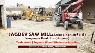 Jagdev Saw Mills, Sirsa  - Teak | Sagwan Wood Wholesale Supplier in Haryana (Amar Singh आरे वाले)