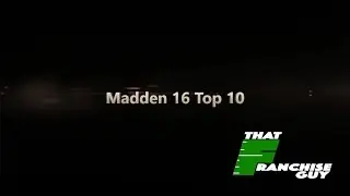 Madden 16 Top 10 Plays