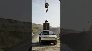 Cybertruck Roof Strength Test: Can it handle THIS?! 💪🚚