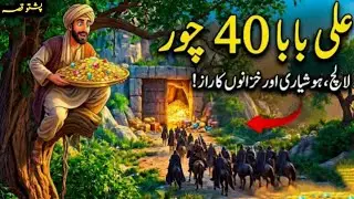 Ali baba 40 chor ki Kahani _ Moral story _ pashto new story 2026