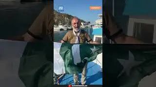Ex-Senator Mushtaq Ahmad Representing Pakistan on Gaza Aid Flotilla Urges People to Join The Cause