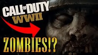 Call Of Duty: WORLD WAR 2 *ZOMBIES CONFIRMED* ZOMBIES TEASER IMAGE SHOWN AT COD WW2 REVEAL (COD WW2)