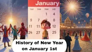 History of New year on January 1st | English story for kids#kidstory #kids #kidsvideo#cartoon#anime
