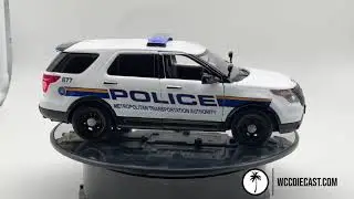 New York City Metropolitan Transportation Authority Ford Explorer Diecast Working Lights 1/24