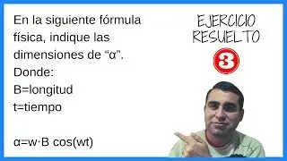 An&aacute;lisis dimensional ejercicios con funciones trigonom&eacute;tricas