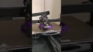 Ender 3 S1 Pro: Wide purple spiral vase (Part 1) #ender3s1 #ender3s1pro