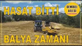 Hasat Bitti Balya Zamanı Amasya Taşova Mercimek Köyü (İstanbul dan Köye Göç Ettik) DEMİREL AİLESİ