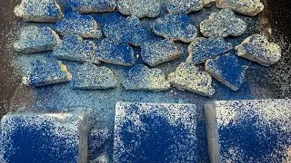 Crunchy Citric Acid Reforms & Freshies 💙☁️💙 &bull;GYMCHALK CRUSHING&bull;. &bull;ASMR&bull; &bull;SLEEP AID&bull;