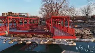 THE QUEENS DOCK CULTURAL PIER WINDSOR ONTARIO PORT WINDSOR