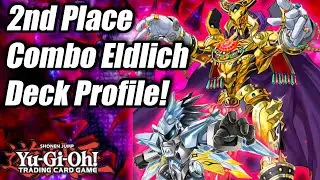 Yu-Gi-Oh! Crush Card Cup: 2nd Place Combo Eldlich Deck Profile! ft. Francesco Papini!