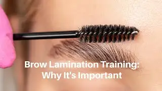 Brow Lamination Training: Why It's Important
