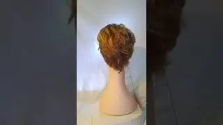 BA604 CARMEN Swedish Almond Wig USA Pro Synthetic short tousled bob mature adult girl Head 2 Toe The