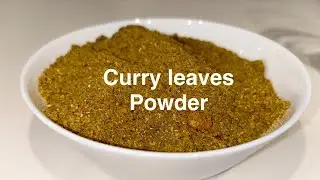 Karivepaku Podi Recipe 