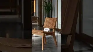 Kursi Kayu Jati Minimalis Modern Premium untuk Ruang Tamu & Cafe