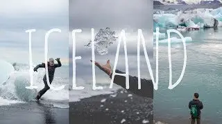 BEST DAY IN ICELAND | Black Diamond Beach & Skogafoss Waterfall