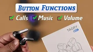 TAGRY X08: Touch Button Function - How to Use!