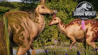 Tsintaosaurus || All Skins Showcased - Jurassic World Evolution