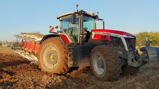 4k | Aratura con Massey fergouson 9s.425