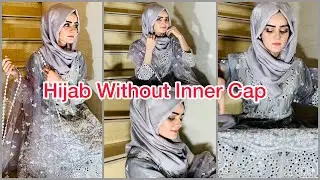 Party Hijab Tutorial 2021 | Hijab Without Inner Cap | Fancy Hijab Style | Dietitian Aqsa Vlogs