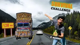 Survival challenge 128 Km | Without Money | Without Eating 😟