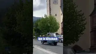 Ape in K&ouml;tschach #gailtal #k&auml;rnten #k&ouml;tschach #ape #piaggio #vintage #automobile