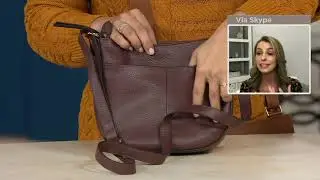 RADLEY London London Pockets Medium Leather Ziptop Crossbody на QVC