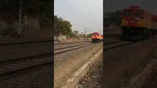 😍 Wdg4g locomotive horn sound pass 😍 #shorts