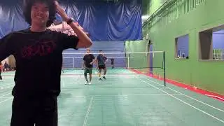 BADMINTON Lingga Lie/Jerome Untalan vs Andrei Pedernal/ Irvin Kyle Co