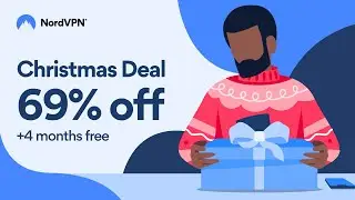 CHRISTMAS deal: 69% off + 4 months free 🎁🎄 | NordVPN