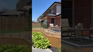 Frameless glass railing with satin spigots #glass #home #balconydesignideas #railing #diy #canada ￼