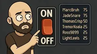TURN OFF XP/Leaderboard (Live Streams)