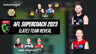 AFL SuperCoach 2023 | (late) team reveal