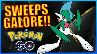 GALLADE CATCHES OPPONENTS OFF GUARD AND SWEEPS TEAMS!! | POKÉMON GO BATTLE LEAGUE