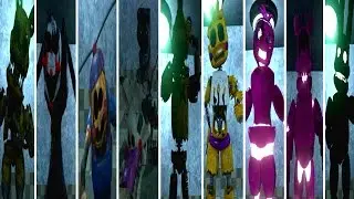 Final Nights 3: Secret MUSEUM ❤ ALL ANIMATRONICS ❤