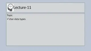 Lecture-11 char data types|Java 25 course | #javaprogramming #javatutorial #coding #java #variables