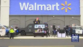 Chicopee police and Chicopee Public Schools work together for 'Stuff a Cruiser' toy drive