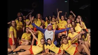Předtančení Baywatch, maturitní ples O4.C VOŠMO a OA Jablonec nad Nisou