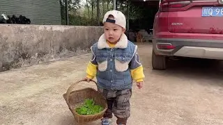 小周周日常#农村生活 #人类幼崽成长记
